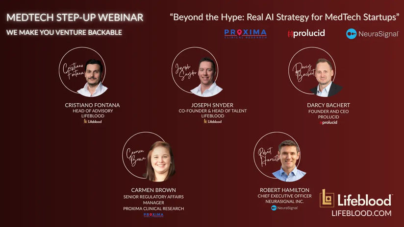 Beyond The Hype: Real AI Strategy for MedTech Startups